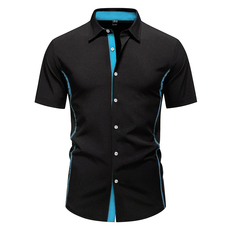 Summer Clothing Old Money - Summer Elastic Formal Business Shirts Men