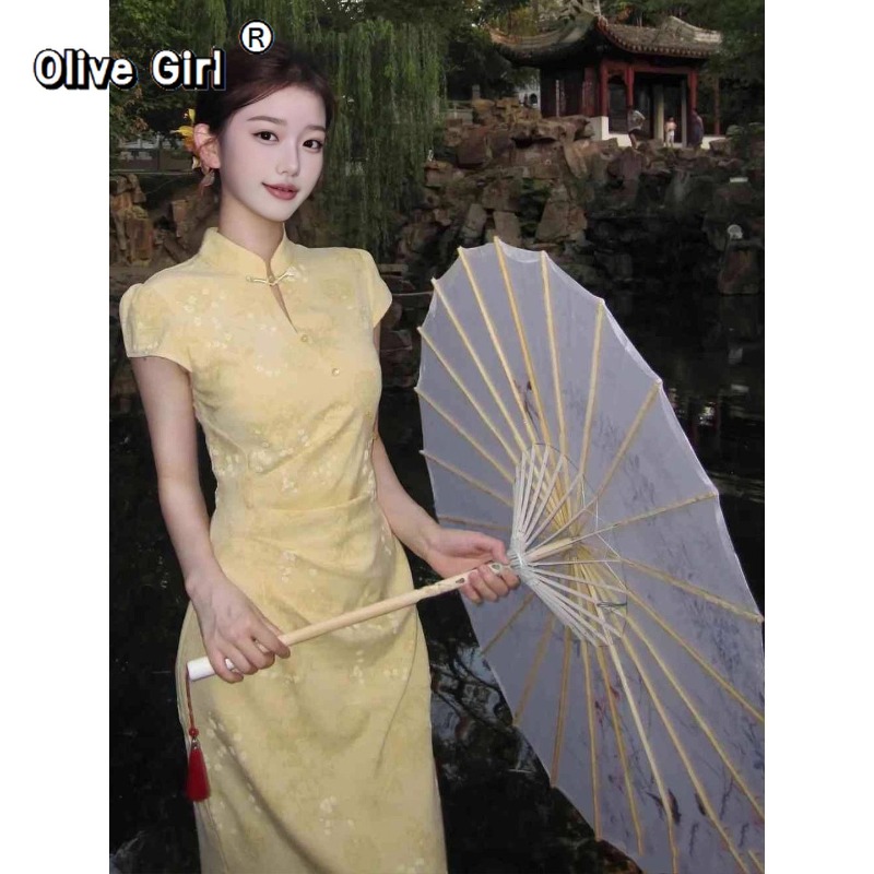 Summer Clothing Young Women - Improved Cheongsam Dress Qipao 2026 New