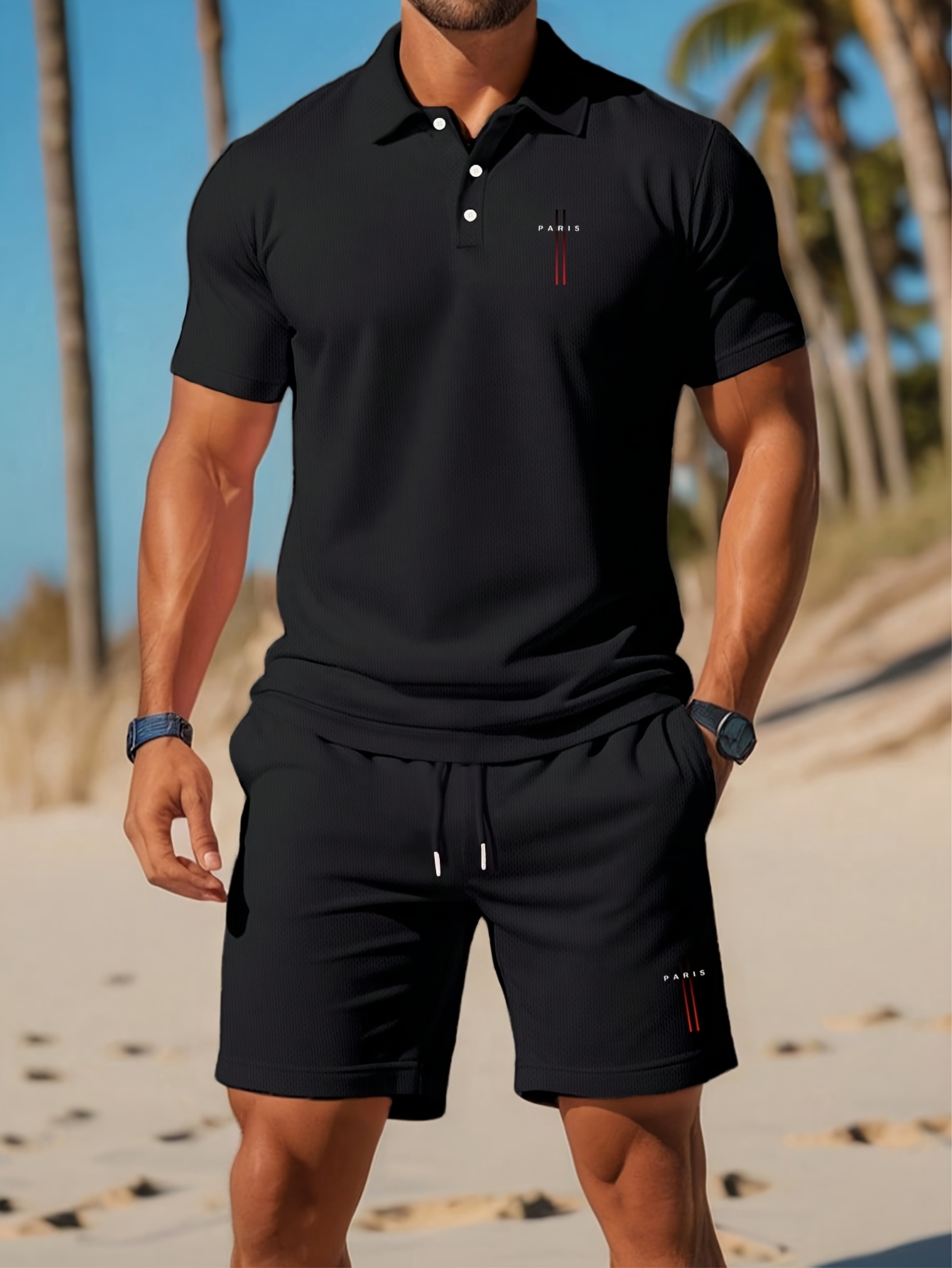 Summer Clothing Shops - 2026 Summer Men's Polo Shirt Set