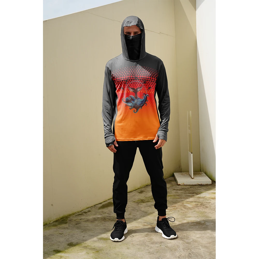 Summer Clothing Usa - Fishing Shirts Men Sun Protection Hoodie