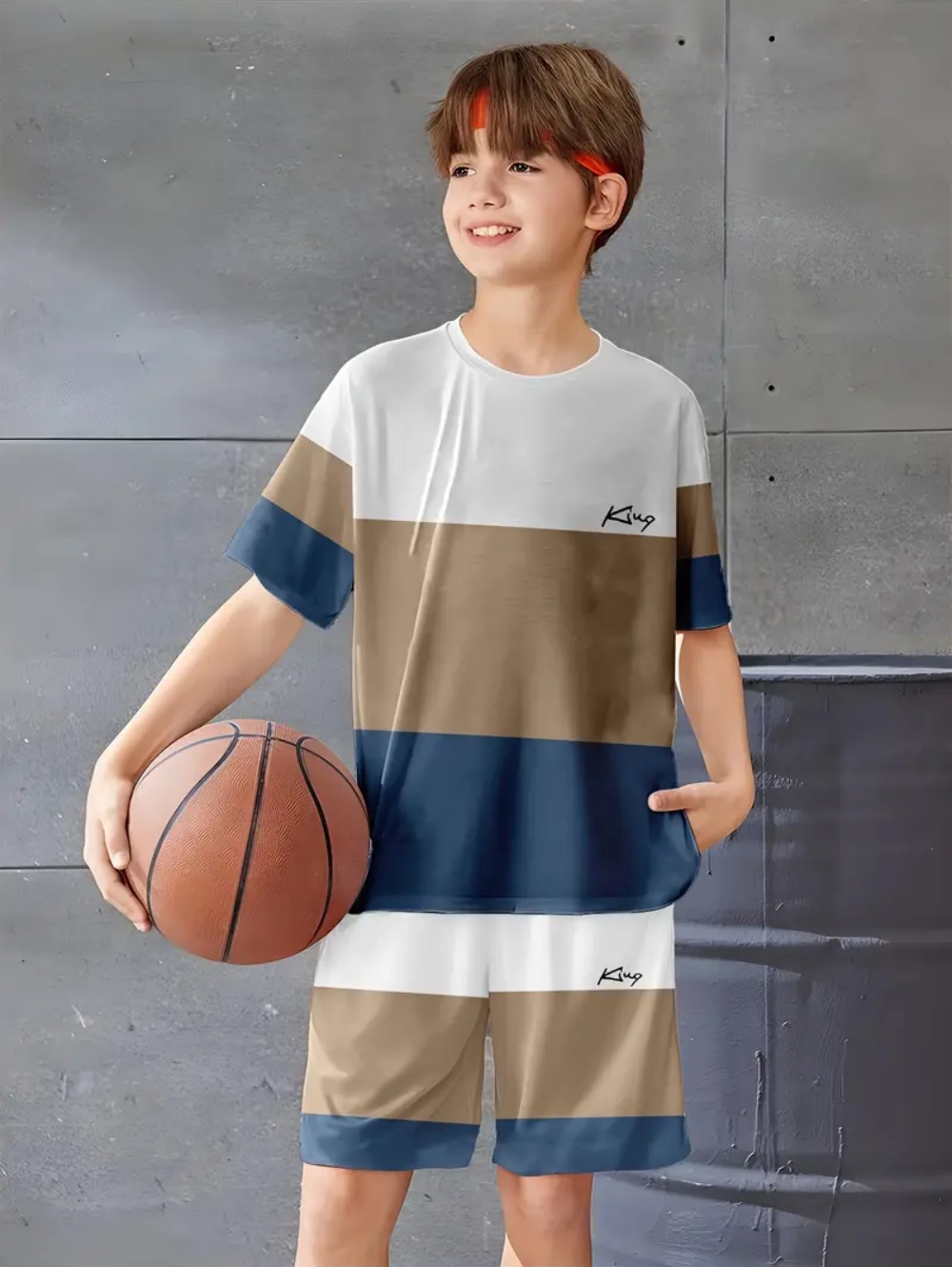 Boys' Set Classic Print Patter - огляд і ціна Summer Clothing List