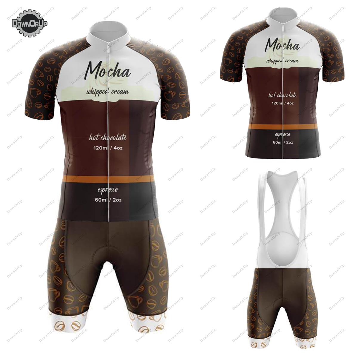 Coffee List Mocha  Cycling Jer - огляд і ціна Summer Clothing List