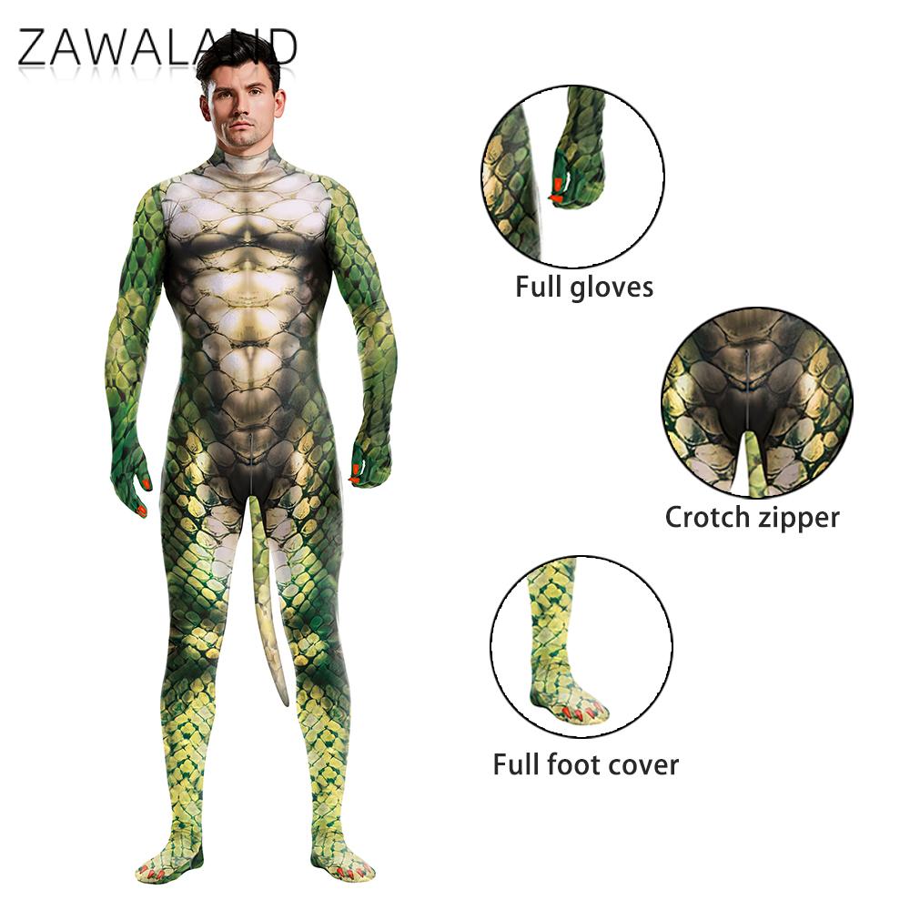 Zawaland Halloween Animal Cost - огляд і ціна Summer Vacation Clothing Men
