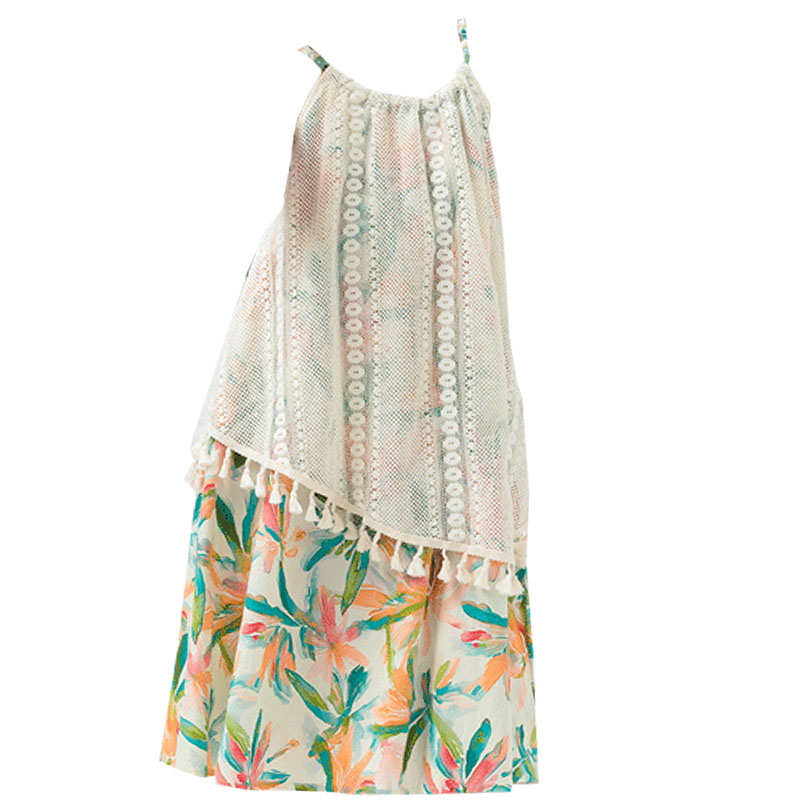 Tassels Girls Casual Dresses S - огляд і ціна Summer Clothing Drawing For Kids