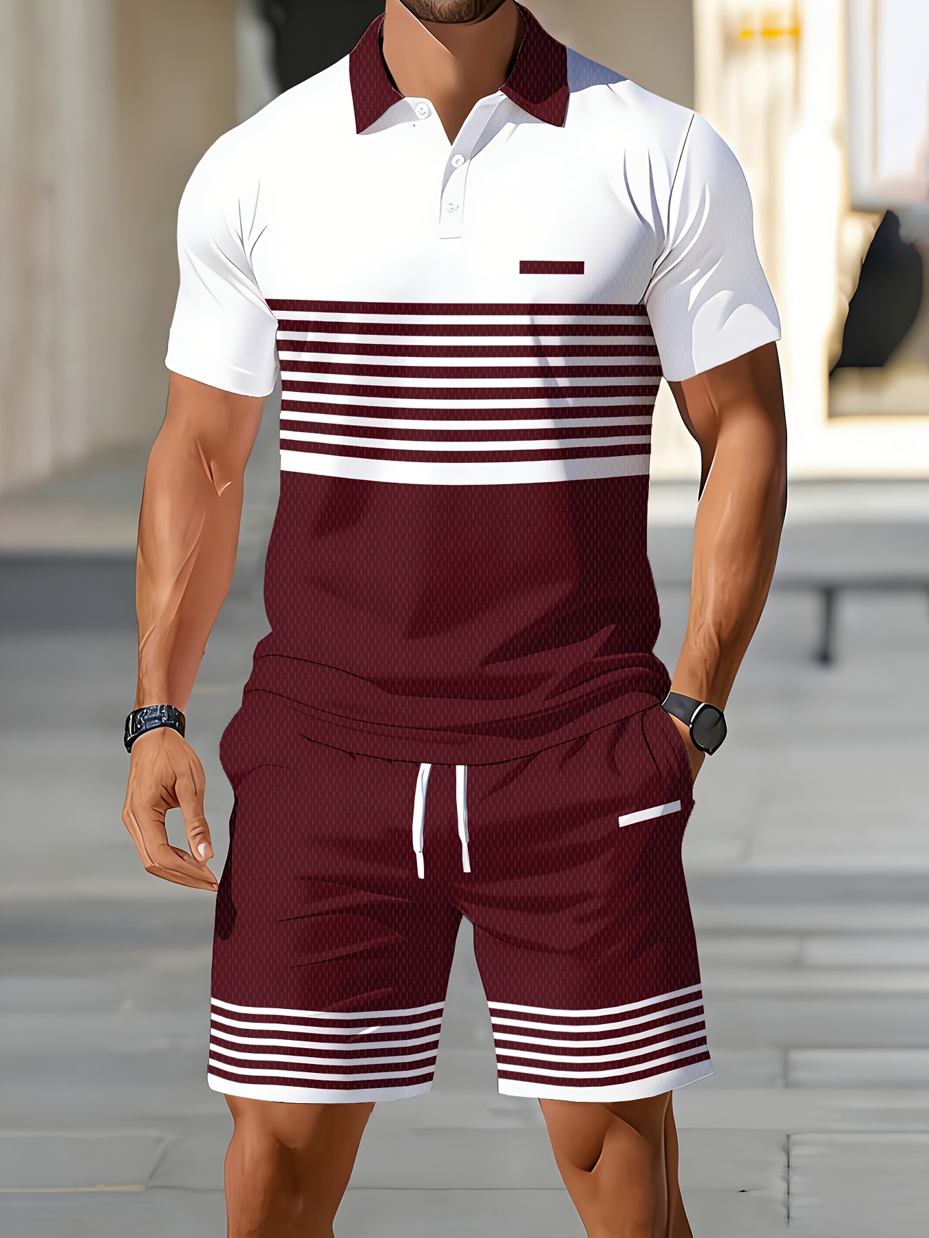 2026 Summer Men's Polo Set - 3 - огляд і ціна Summer Clothing Shops