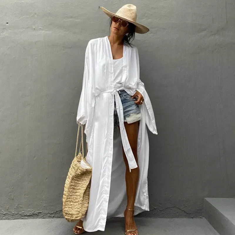 Kimono Women Beach Wear Cover  - огляд і ціна Summer Clothing Wraps