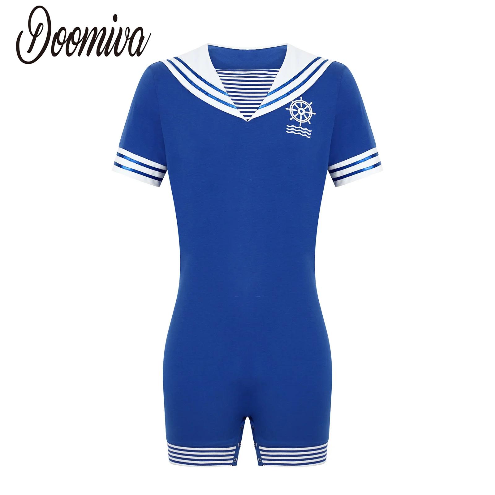 Men Navy Collar Rompers for Ha - огляд і ціна Summer Vacation Clothing Men