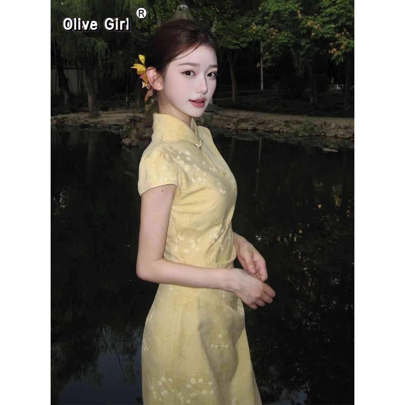 Improved Cheongsam Dress Qipao - огляд і ціна Summer Clothing Young Women