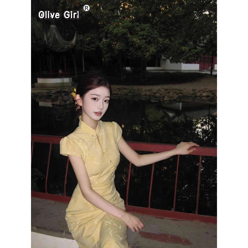 Improved Cheongsam Dress Qipao - огляд і ціна Summer Clothing Young Women