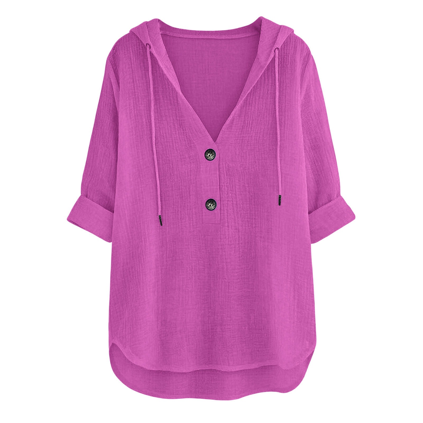 Women Hooded Drawstring V Neck - огляд і ціна Summer Clothing Old Money