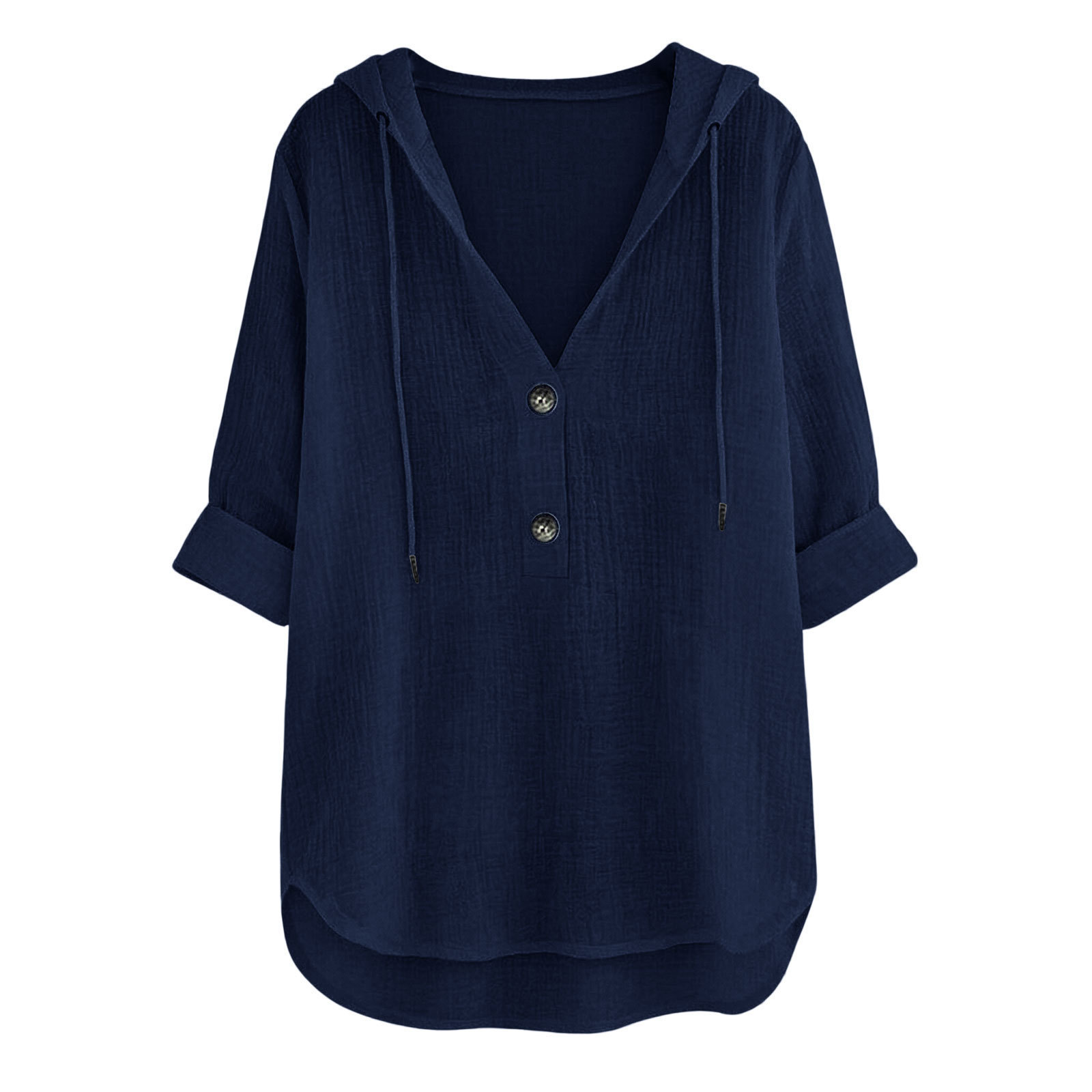 Women Hooded Drawstring V Neck - огляд і ціна Summer Clothing Old Money