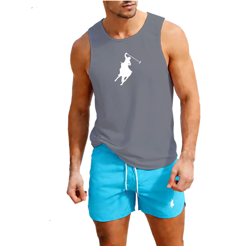 European Men Summer Vest and S - огляд і ціна Summer Clothing Usa