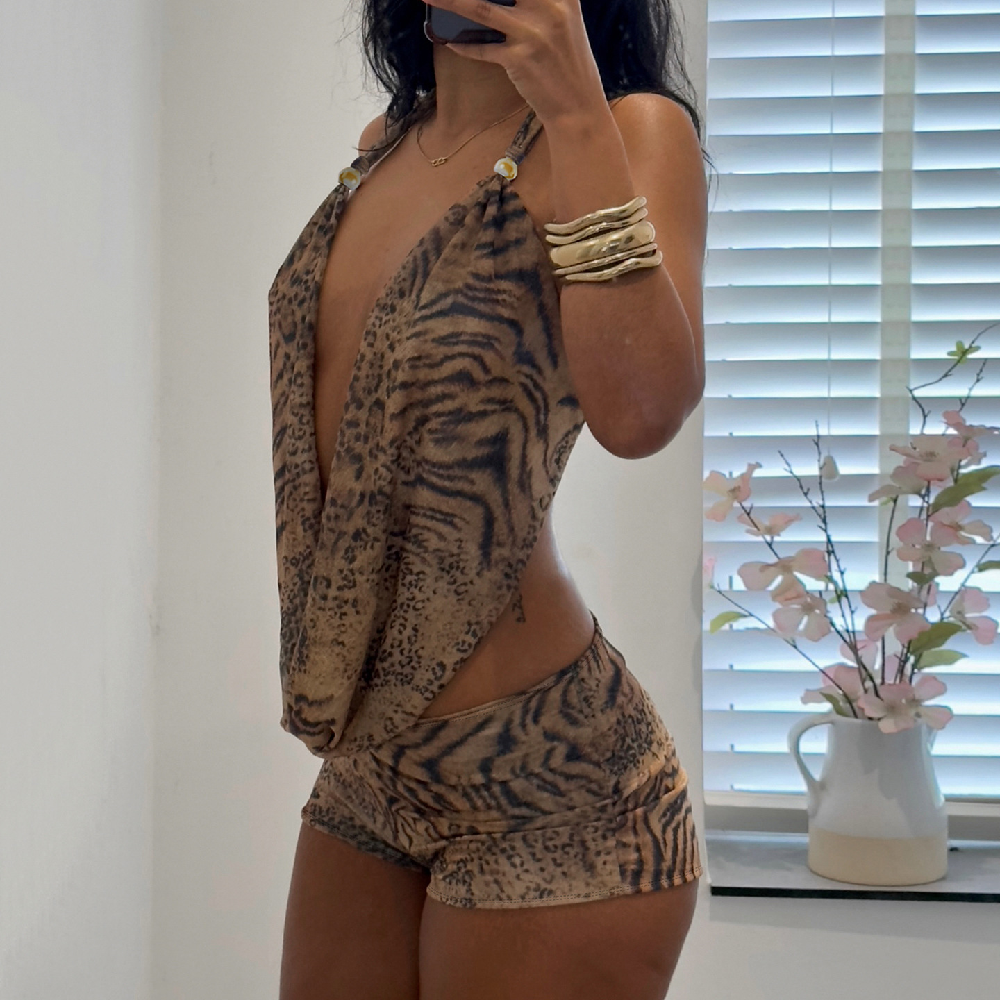 Woman's Leopard Print 2 Piece  - огляд і ціна Summer Clothing Bundle