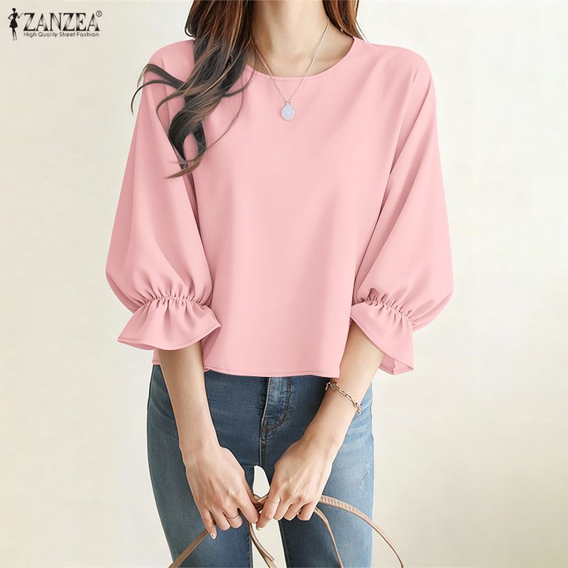 ZANZEA Woman Minimalist 3/4 Pu - огляд і ціна Summer De Clothing
