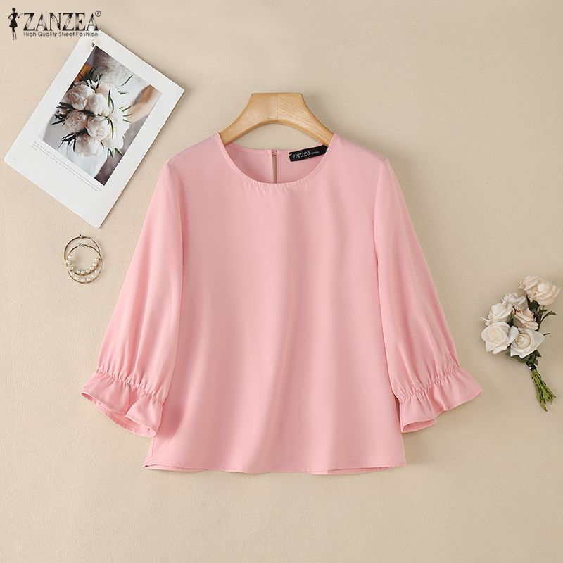 ZANZEA Woman Minimalist 3/4 Pu - огляд і ціна Summer De Clothing