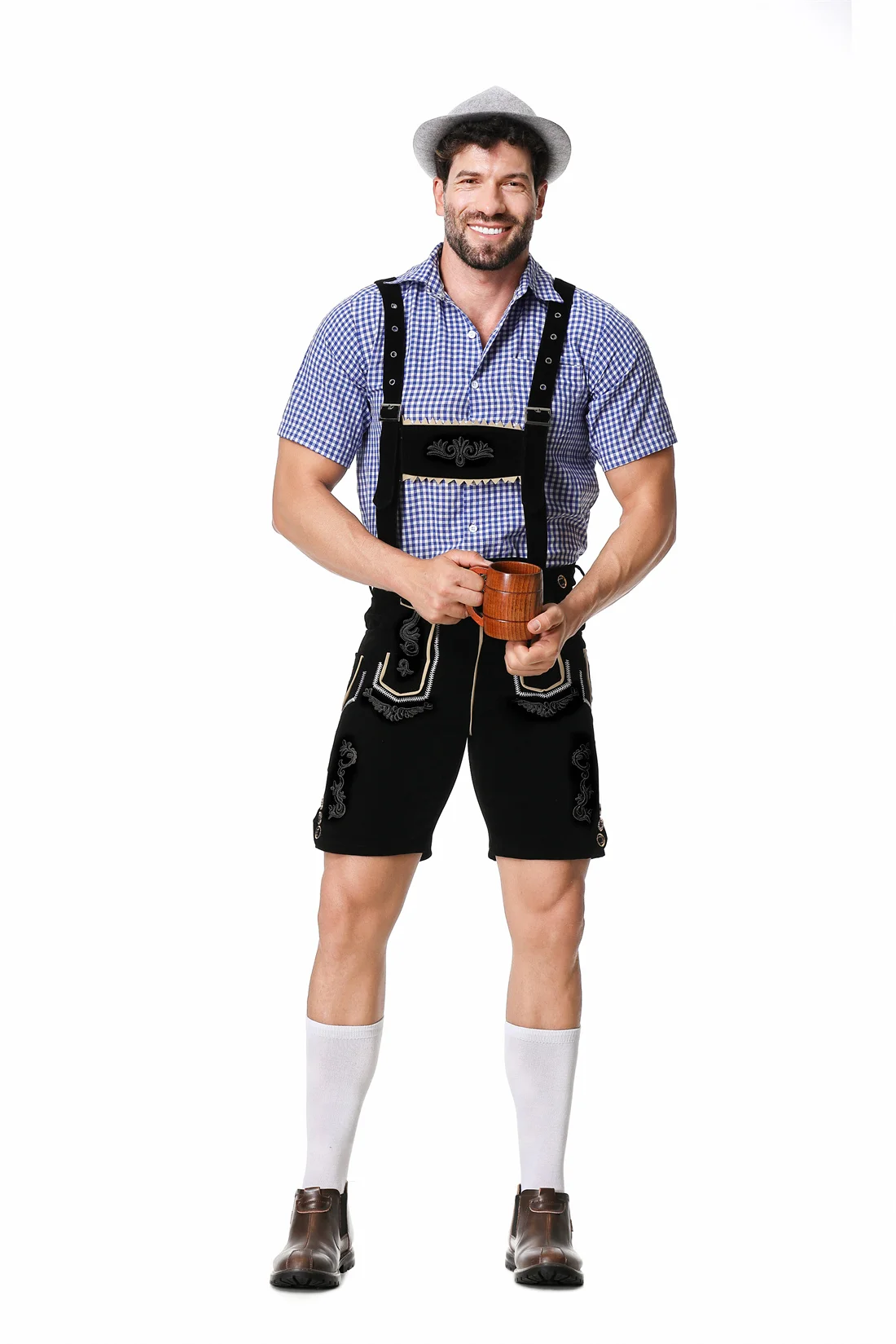 Male German Oktoberfest Lederh - огляд і ціна Summer Vacation Clothing Men