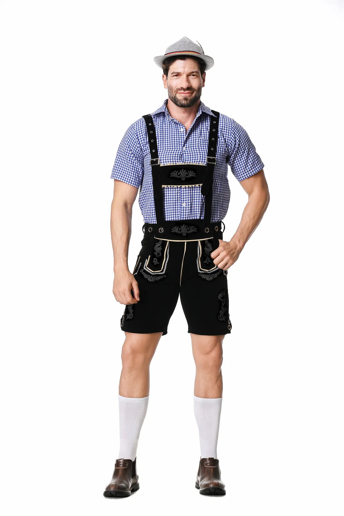 Male German Oktoberfest Lederh - огляд і ціна Summer Vacation Clothing Men