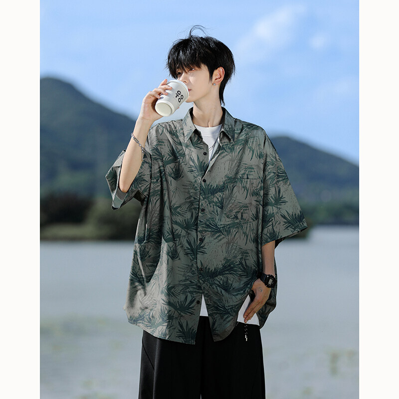 plus Size Men's Hawaiian Shirt - огляд і ціна Summer Vacation Clothing Men