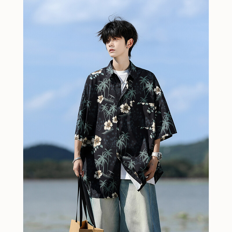 plus Size Men's Hawaiian Shirt - огляд і ціна Summer Vacation Clothing Men