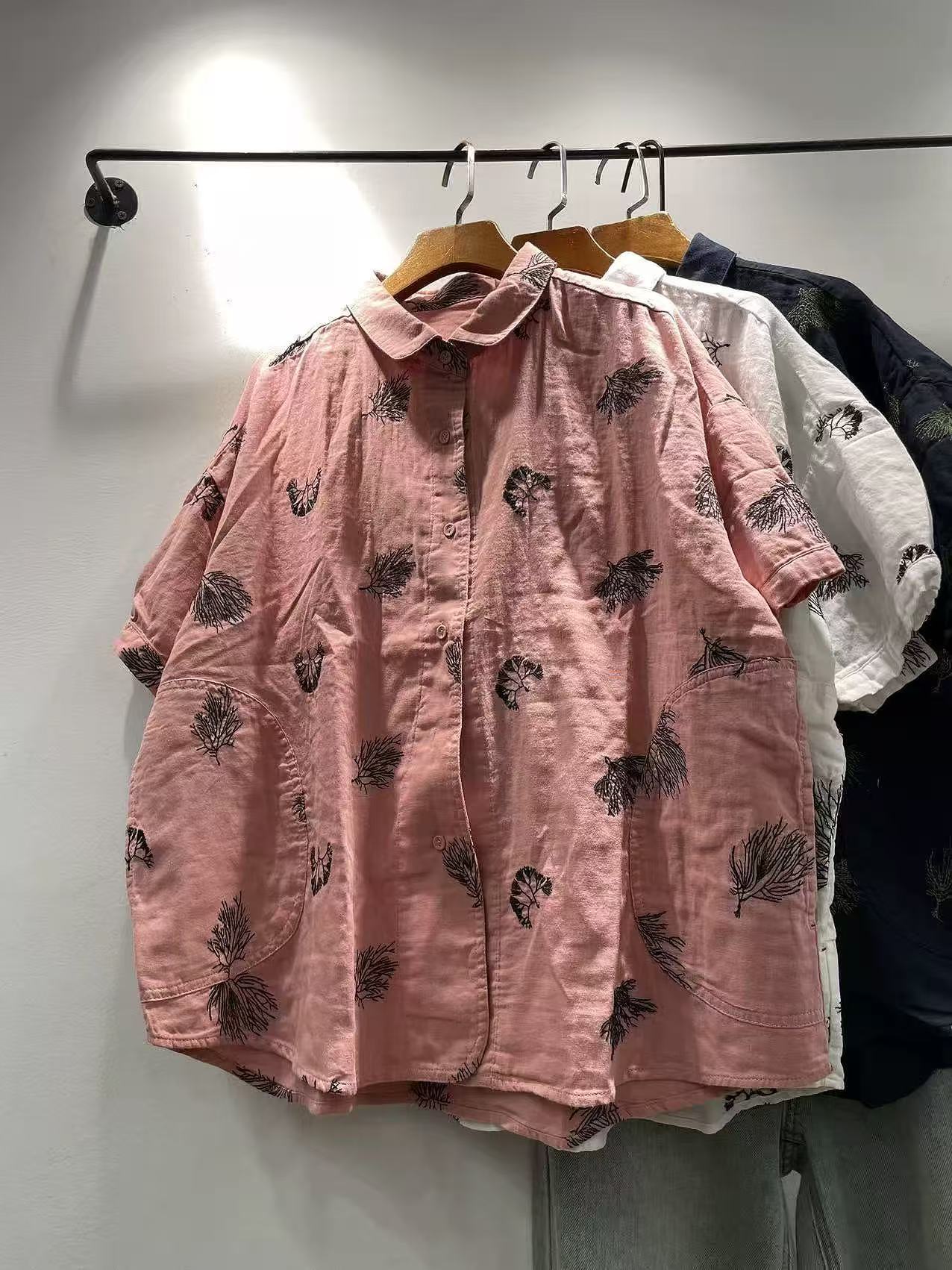 Bust 128cm oversized shirts an - огляд і ціна Summer Clothing Japan