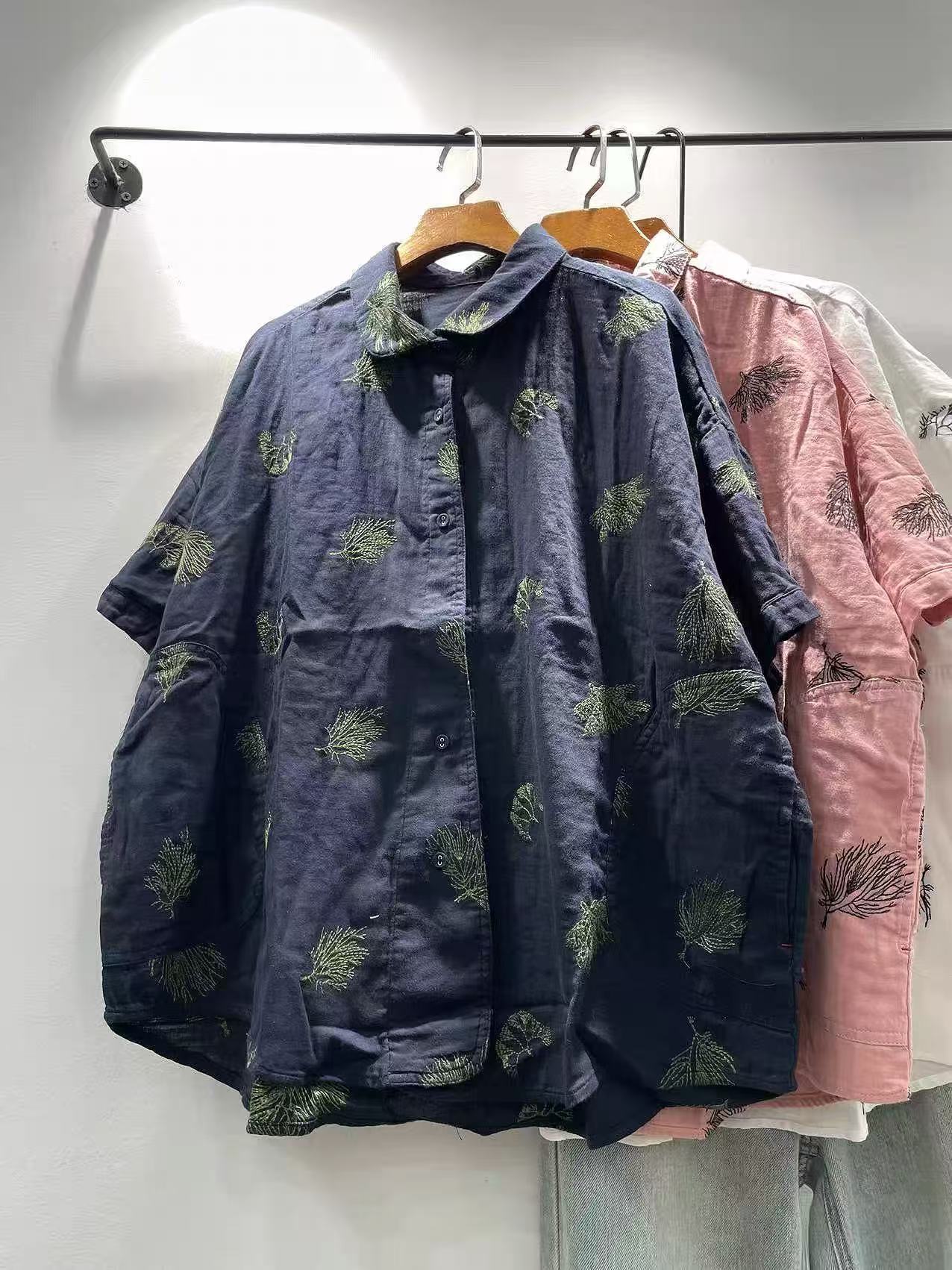 Bust 128cm oversized shirts an - огляд і ціна Summer Clothing Japan