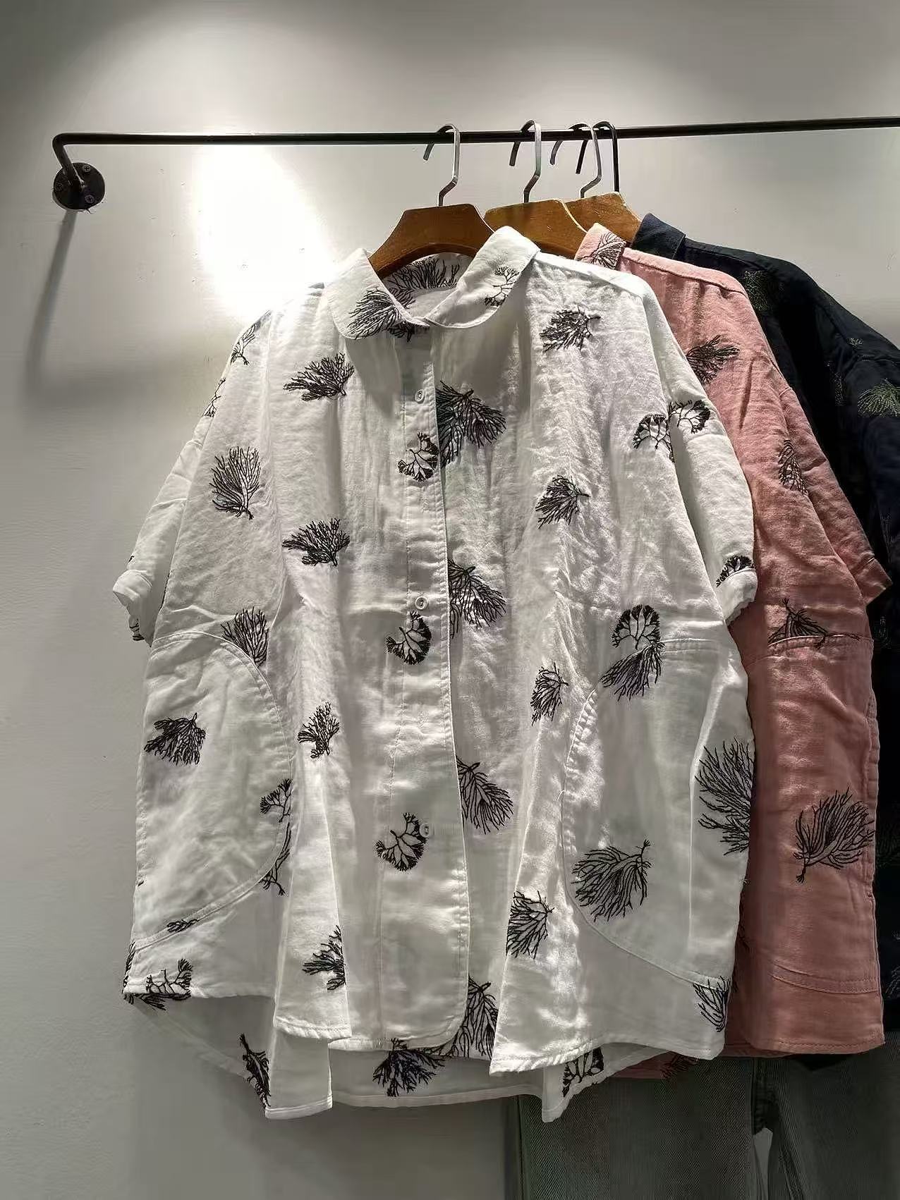 Bust 128cm oversized shirts an - огляд і ціна Summer Clothing Japan