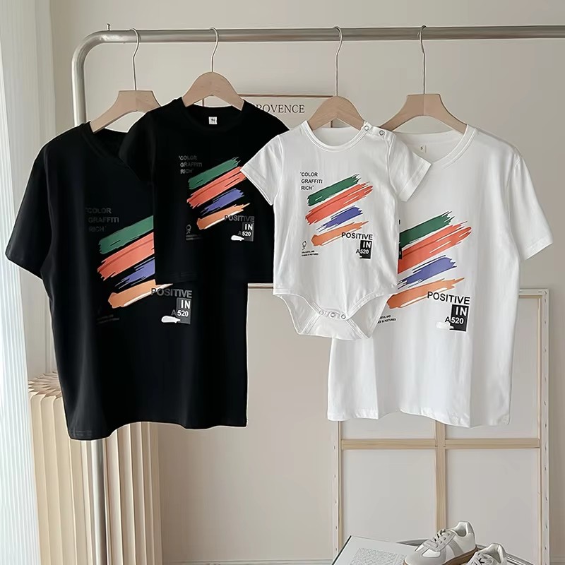 Family Look T Shirts 2026 Summ - огляд і ціна Summer Clothing Drawing For Kids