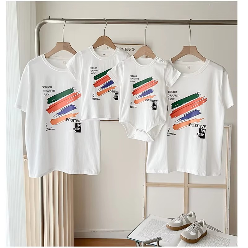 Family Look T Shirts 2026 Summ - огляд і ціна Summer Clothing Drawing For Kids