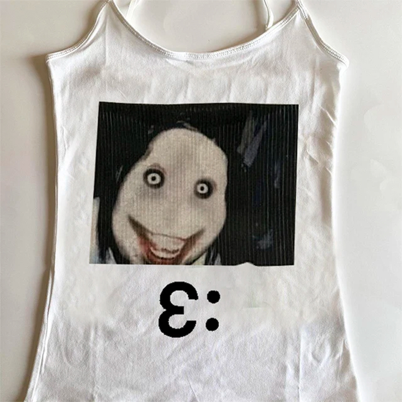 Goth Laugh Out Loud Anime Prin - огляд і ціна Zara Summer Clothing For Women