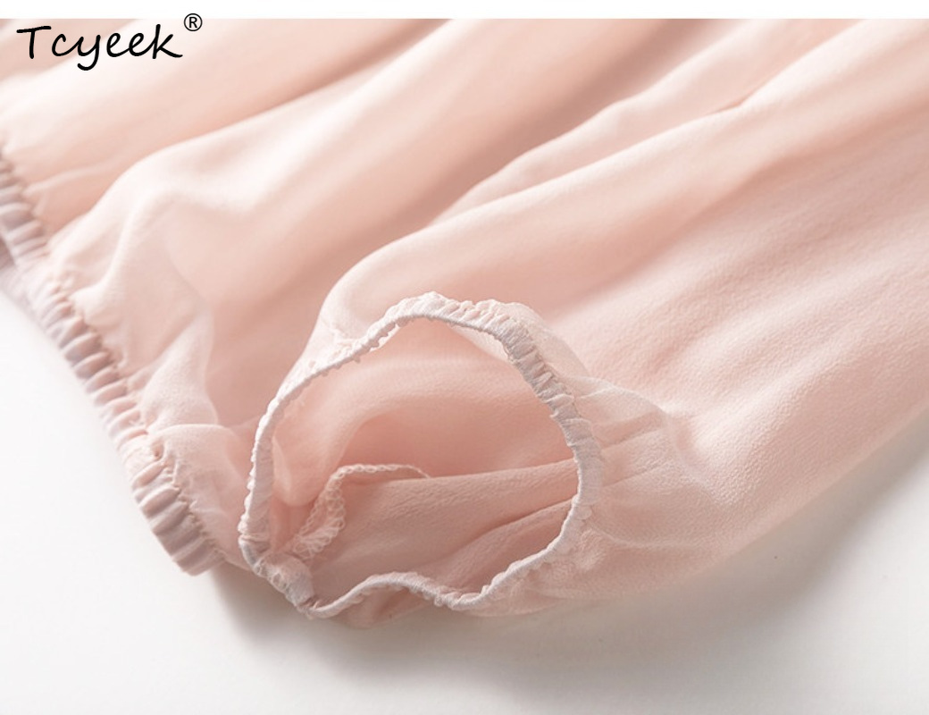 Tcyeek 100% Real Mulberry Silk - огляд і ціна Summer Clothing Usa
