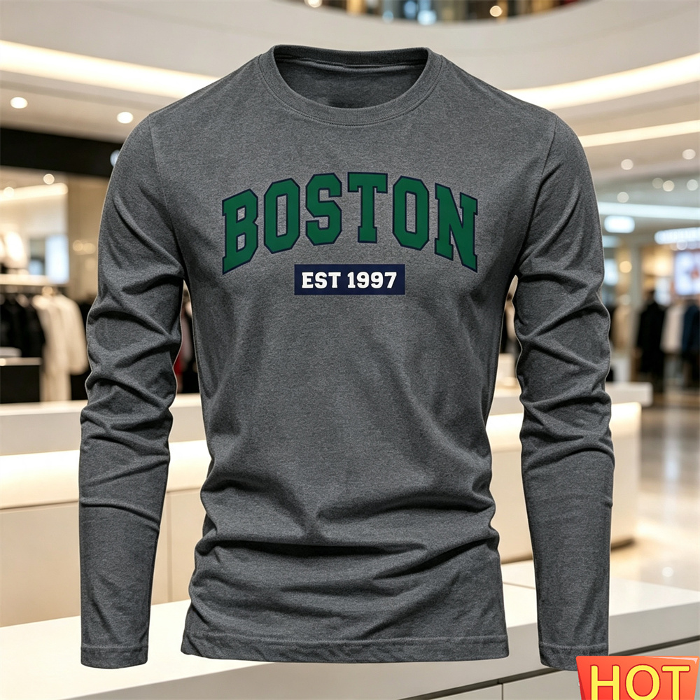 Autumn Summer Men's long sleev - огляд і ціна Summer Clothing Usa