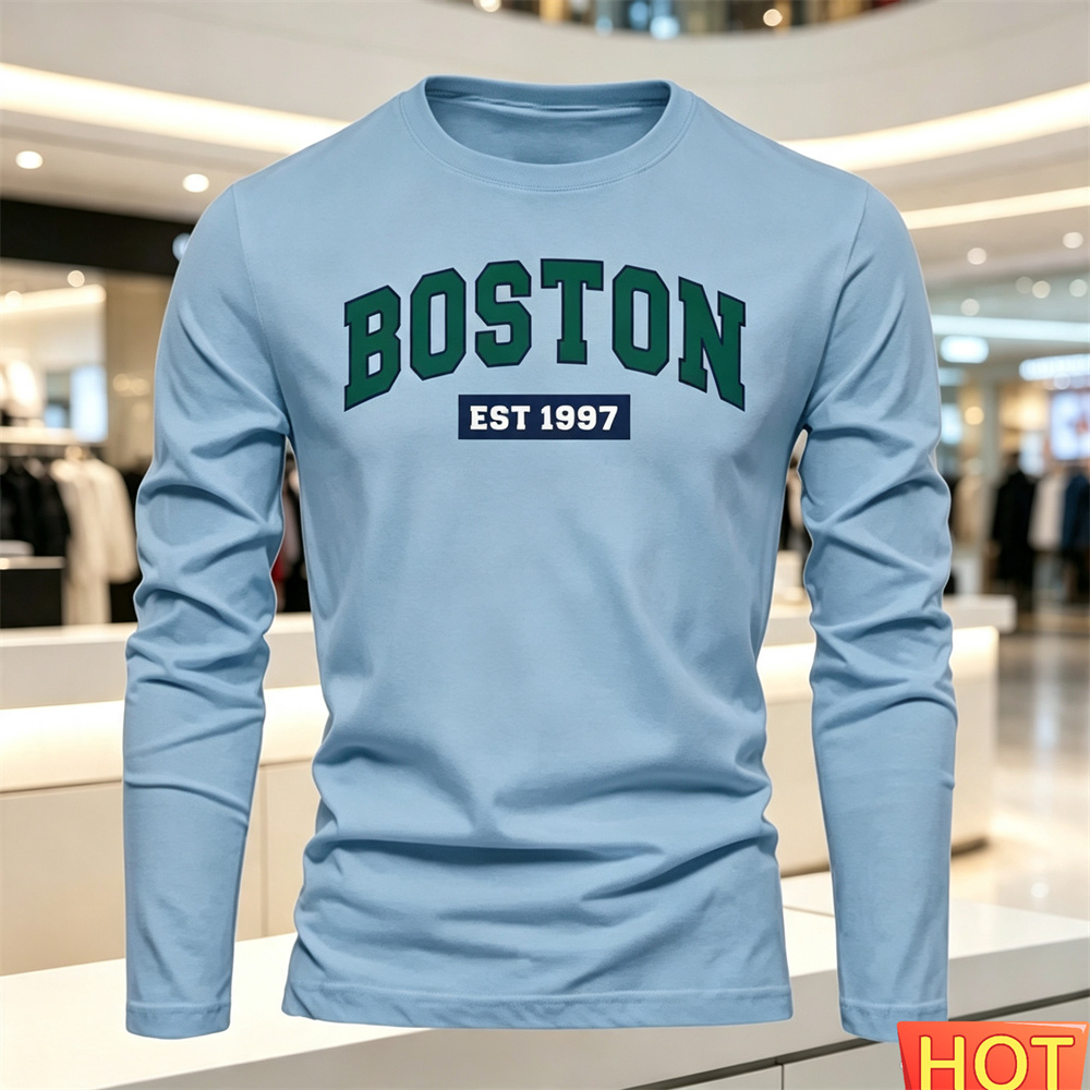 Autumn Summer Men's long sleev - огляд і ціна Summer Clothing Usa