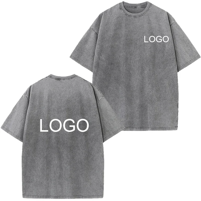 Customized Retro T-Shirt Men's - огляд і ціна Summer Clothing Old Money