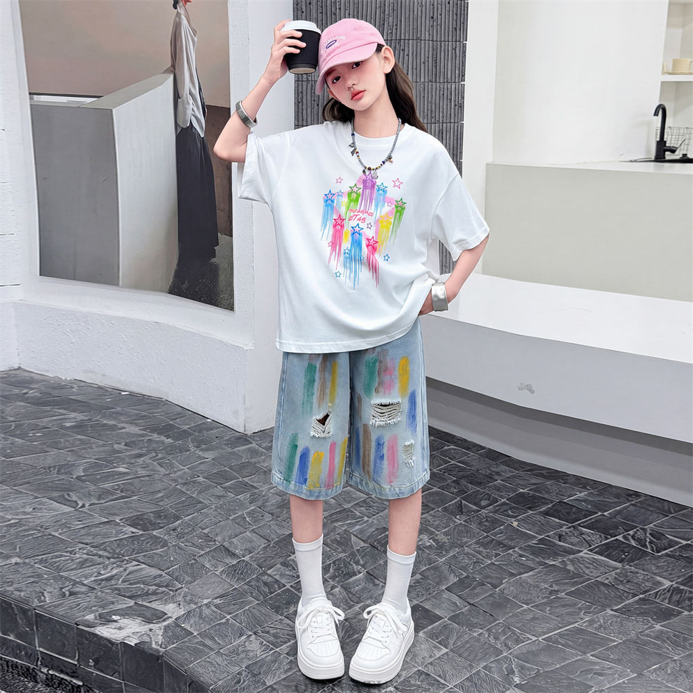 Children Fashion Summer Set fo - огляд і ціна Summer Clothing Drawing For Kids
