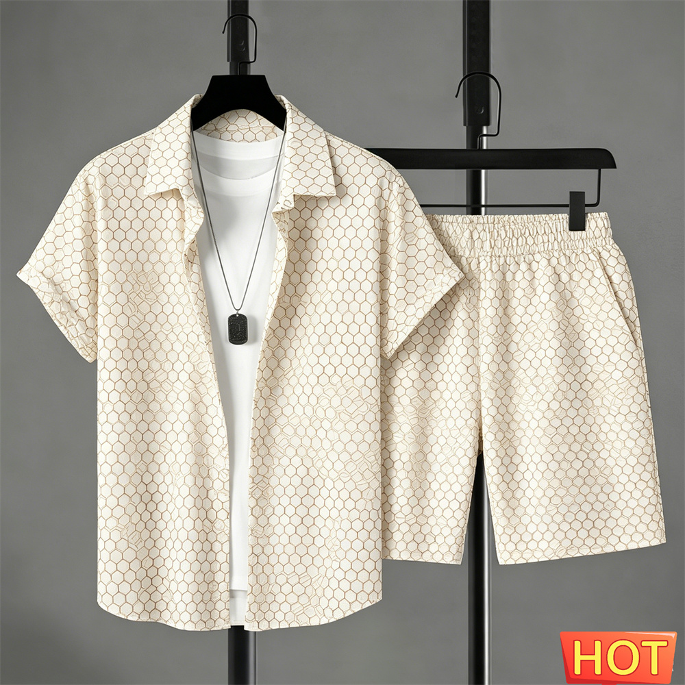Summer Outfits Man Shirt Set G - огляд і ціна Summer Clothing Beach