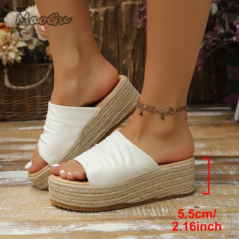 Women's Ruched Espadrille Wedg - огляд і ціна Espadrille Sandal Women