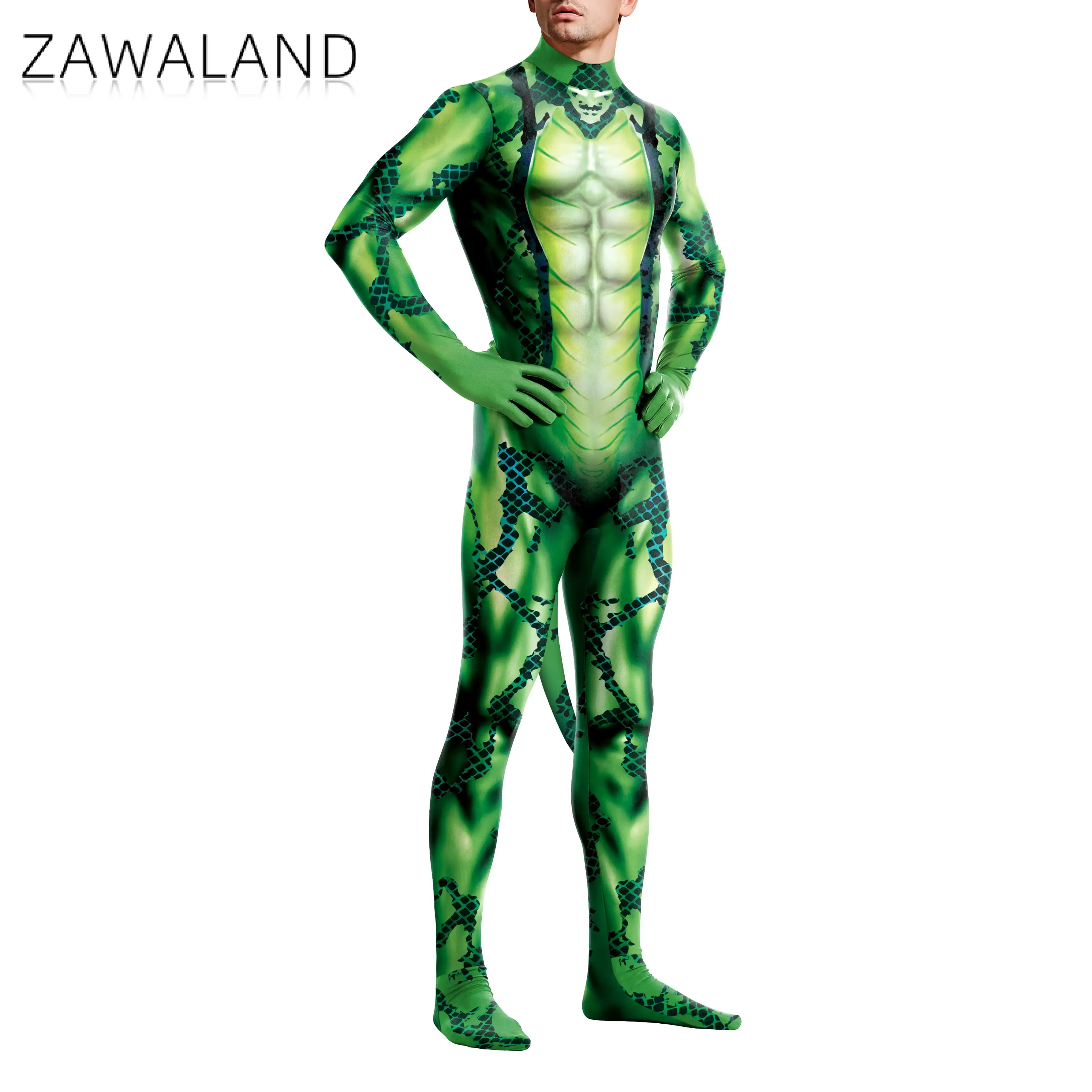Zawaland Snake Dragon Men Cost - огляд і ціна Summer Vacation Clothing Men