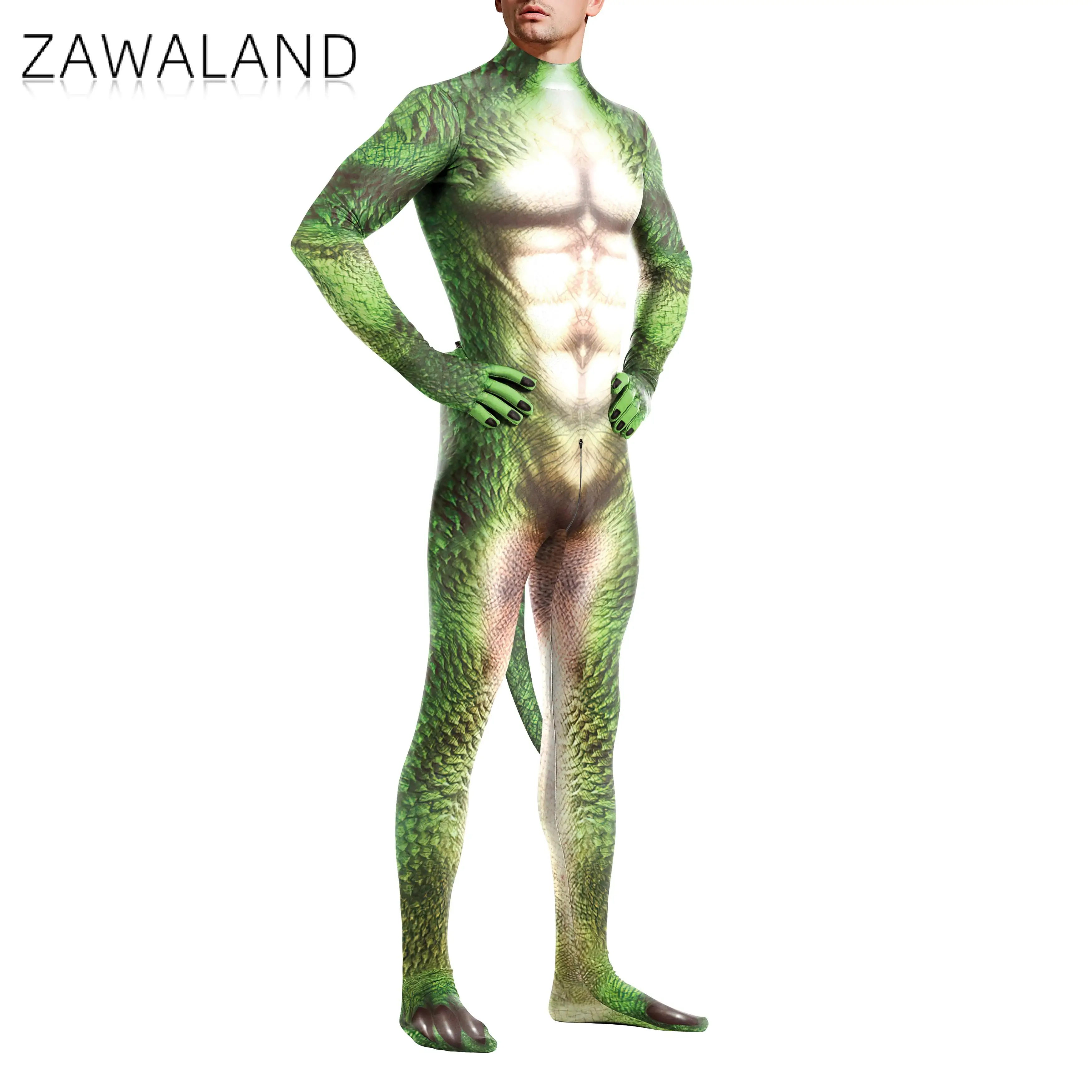 Zawaland Snake Dragon Men Cost - огляд і ціна Summer Vacation Clothing Men