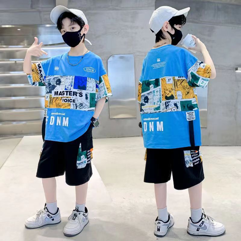 Teen Boys Clothing Set Summer  - огляд і ціна Summer Clothing Drawing For Kids