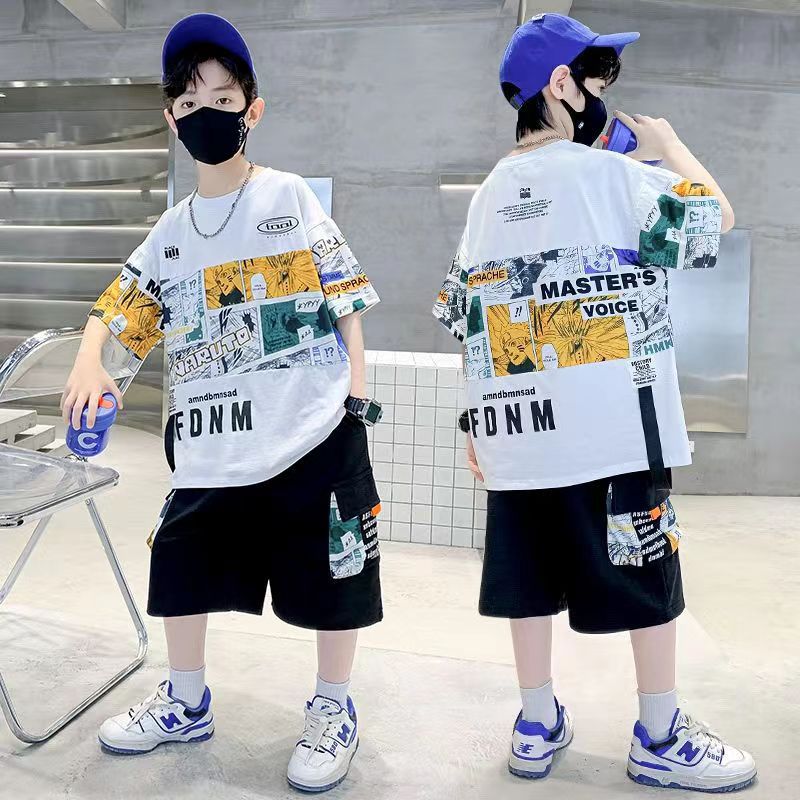 Teen Boys Clothing Set Summer  - огляд і ціна Summer Clothing Drawing For Kids