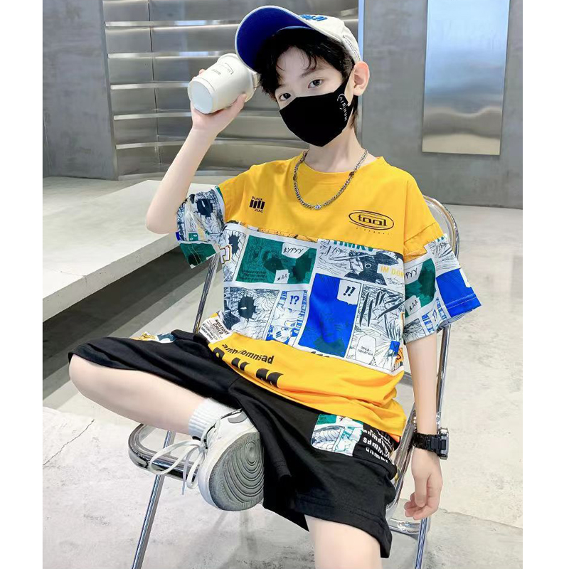 Teen Boys Clothing Set Summer  - огляд і ціна Summer Clothing Drawing For Kids