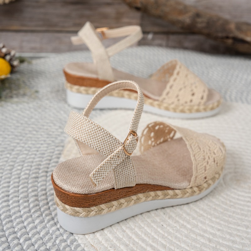 Women Lace Wedge Sandals Espad - огляд і ціна Espadrille Sandal Women