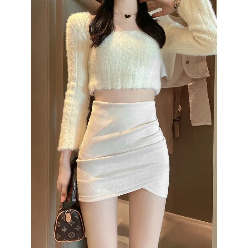 Korean Fashion Mini Skirt Soli - огляд і ціна Summer Clothing Wraps