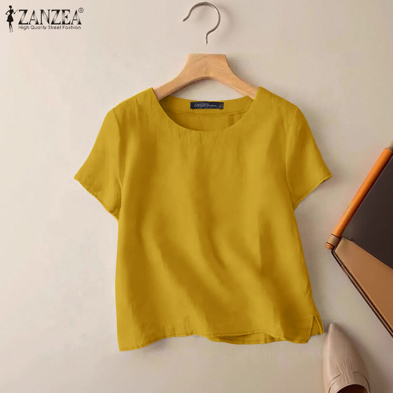 ZANZEA Summer Casual Cotton Bl - огляд і ціна Summer De Clothing