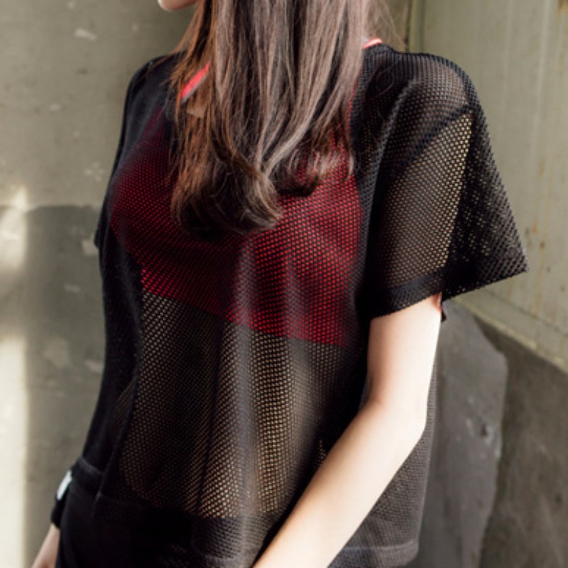 Hollow Out T-shirts for Women  - огляд і ціна Summer Clothing Young Women