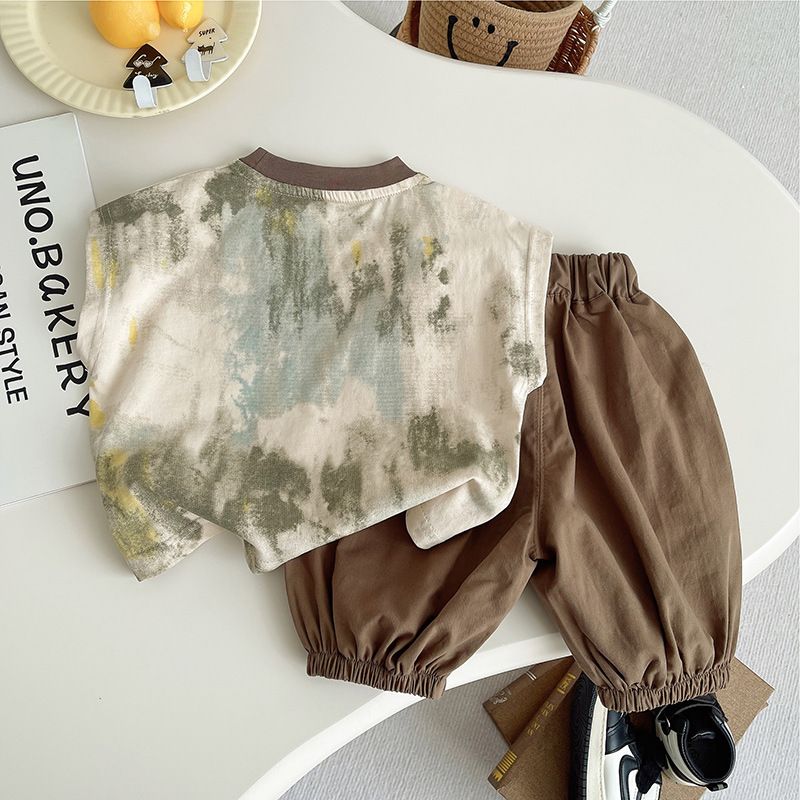Korean Summer Toddler Baby Boy - огляд і ціна Summer Clothing Drawing For Kids
