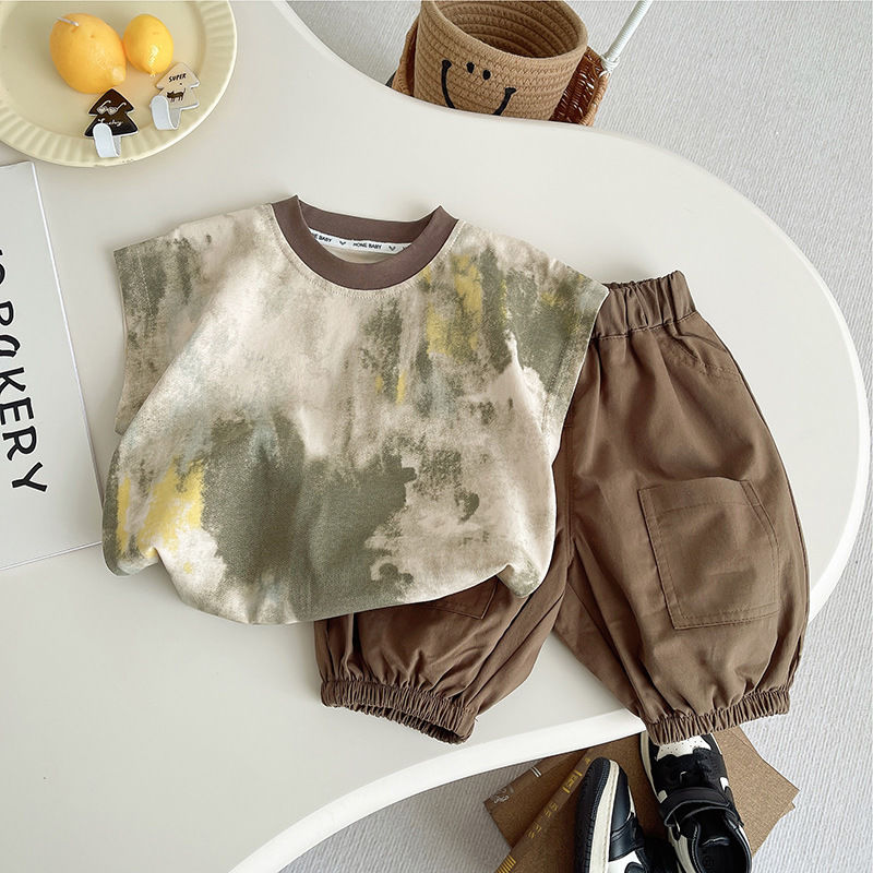 Korean Summer Toddler Baby Boy - огляд і ціна Summer Clothing Drawing For Kids