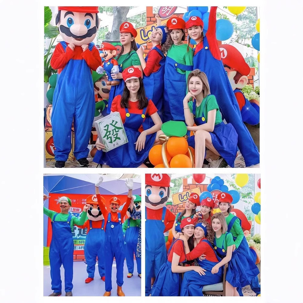 Costume Game Bros Super Luigi  - огляд і ціна Summer Vacation Clothing Men