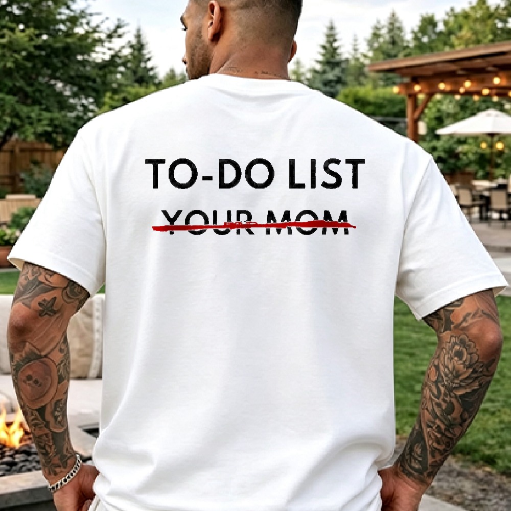 Funny To Do List Your Mom T Sh - огляд і ціна Summer Clothing List