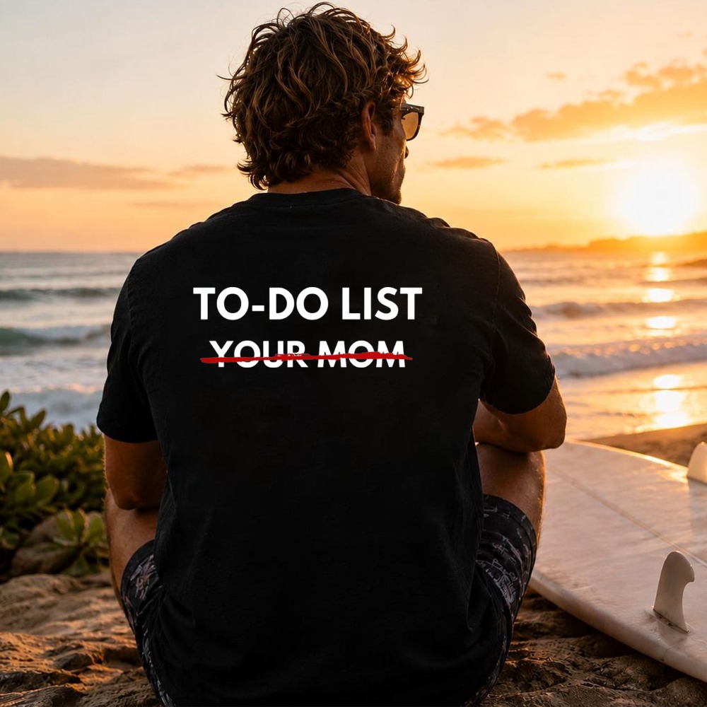 Funny To Do List Your Mom T Sh - огляд і ціна Summer Clothing List